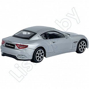 Машинка Bburago 1:43 Maserati GranTurismo 2008 (18-30000/18-30186) silver