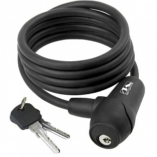 Замок велосипедный M-Wave 8х1500мм black 5-231010