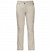 Брюки с молнией женские Jack Wolfskin Marrakech Zip Off Pants light sand