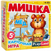 Настольная игра Play Land Мишка и мед R-201
