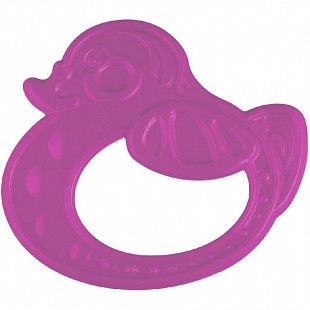 Прорезыватель Canpol babies Эластичный Уточка (13/109) pink