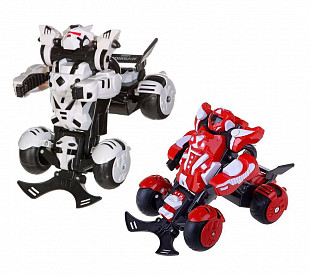 Радиоуправляемая машина-робот Zhorya FullFunk ручная трансформация ZYB-B0555-3 white