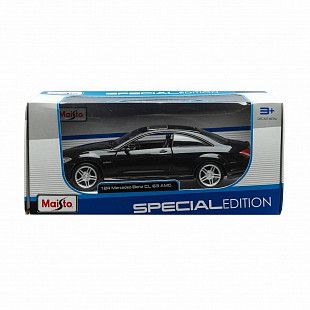 Машинка Maisto 1:24 Mercedes-Benz CL 63 AMG (31297) black