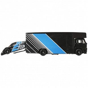 Машинка Hot Wheels Premium Team Transport Fleet Flyer & Sauber-Mercedes C9 (FLF56 HRV41)