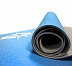 Гимнастический коврик для йоги, фитнеса Starfit FM-201 TPE blue/grey (173x61x0,5)