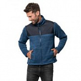 Джемпер мужский Jack Wolfskin Aquila Jacket Men indigo blue