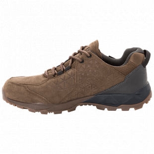 Полуботинки мужские Jack Wolfskin Cascade Hike Lt Texapore Low M dark wood / phantom