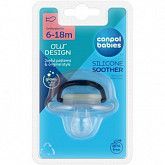 Пустышка Canpol babies Night Dreams силиконовая ортодонтическая 6-18 мес. (22/501_new_blu)