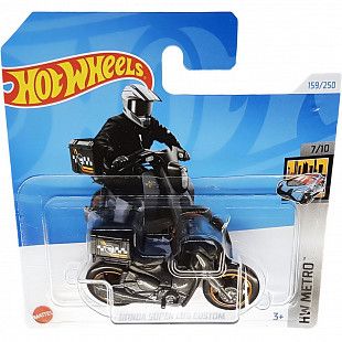 Машинка Hot Wheels Базовой коллекции Honda Super Cub Custom 159/250 (5785 HTF23) mainline 2024