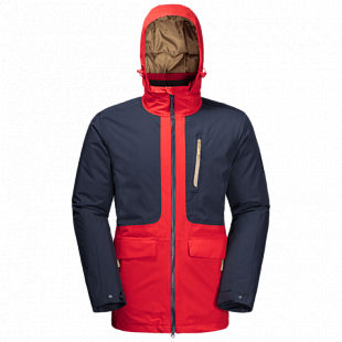 Куртка мужская Jack Wolfskin 365 Millennial Parka M night blue peak red