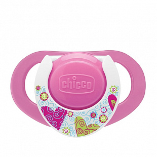 Пустышка силиконовая Chicco Physio Compact Нежность 12+ мес 2 шт 00074835110000