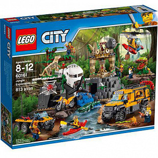 Конструктор LEGO База исследователей джунглей 60161