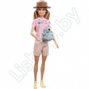 Кукла Barbie Кем быть? Зоолог (GXV86)