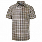 Рубашка Jack Wolfskin Crossley shortsleeve men Brown