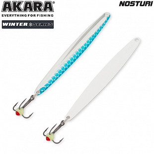 Блесна зимняя Akara Ice Nosturi 60 1-Sil/Sil AI-NOS-60-1-SIL/SIL