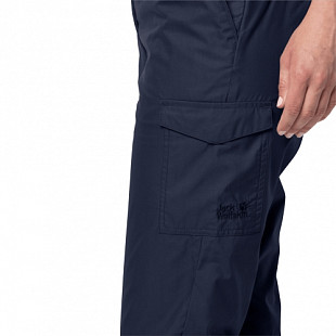 Ветрозащитные брюки женские Jack Wolfskin Lakeside Pants W midnight blue