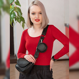 Сумка женская Ors Oro OMS-0176 black