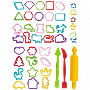 Набор для лепки Genio Kids "Микс формочек для лепки" LEP09