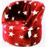 Игуршка мягконабивная Футбол 2+2 Red/White stars