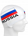 Шапочка для бассейна (плавания) взрослая Mad Wave Print Russian Team white