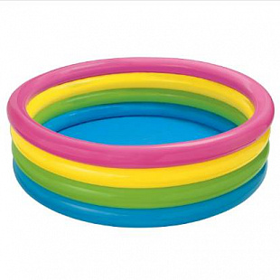 Бассейн Intex Sunset Glow Four Ring 56441