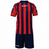 Футбольная форма Givova Kit Supporter KITC24 blue/red