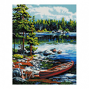 Алмазная мозаика Picasso "У реки" PD4050042