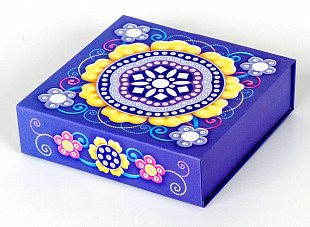 Шкатулка со стразами Десятое Королевство Цветок 01743