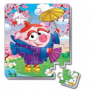 Магнитный пазл в стакане Vladi Toys Нюша VT3203-36