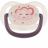 Пустышка Canpol babies силиконовая ортодонтическая Night Dreams 18+ мес. (22/502new) pink