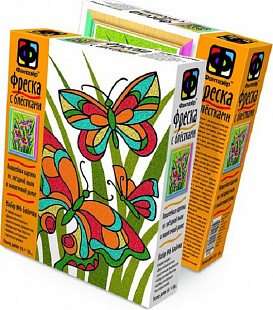 Творческий набор Fantazer 67763 Фреска с блестками «Бабочки» 407062