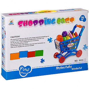 Игровой набор тележка с овощами Shopping Kart 905