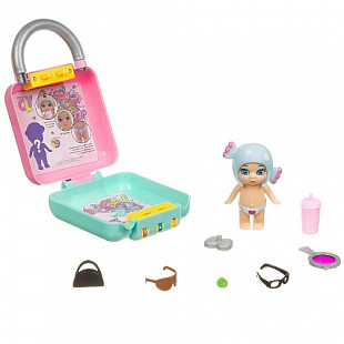 Кукла с аксессуарами Bondibon OLY В чемоданчике Во фруктово-конфетной шапочке ВВ3866