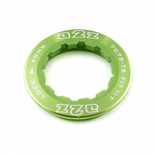 Замок для кассеты A2Z алюминий 7075 Shimano/Sram 11T green CS-11T-11