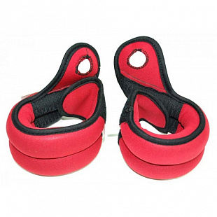 Утяжелитель для рук Zez Sport DB016-1 Red (2х0,5кг)