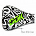 Велоседло DDK FIX-2 C17 black/white/green