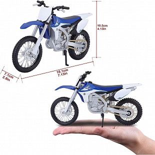 Модель мотоцикла Maisto 1:12 Yamaha YZ450F (31101 20-13021) Blue
