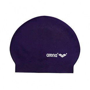 Шапочка для плавания Arena Soft Latex 91294 57 silver/navy