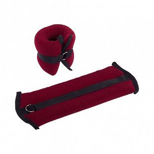 Утяжелители Basefit Люкс 0,3 кг 2 шт red