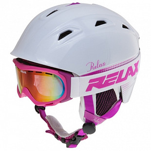 Шлем горнолыжный Relax RH20D white