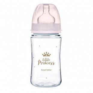Антиколиковая бутылочка для кормления Canpol babies PP EasyStart Royal Baby 240 мл. (35/234_pin)