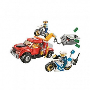 Конструктор Bela Cities Побег на буксировщике 10655