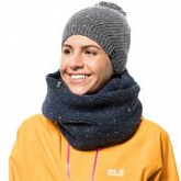 Шапка женская Jack Wolfskin Merino Cap Women slate grey