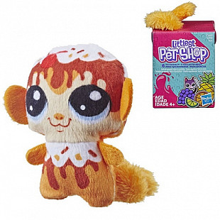 Мягкая игрушка Littlest Pet Shop Пет в коктейле Обезьянка (E2968)