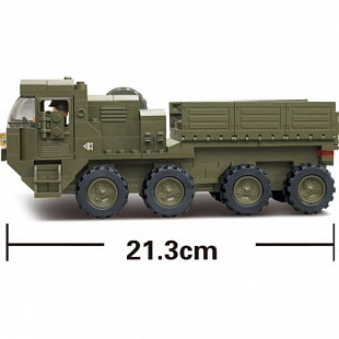 Конструктор Sluban Тяжелый транспортер M38-B0302