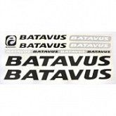 Комплект наклеек Batavus black