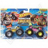 Набор машинок Hot Wheels Монстр Трак HAUL Y'ALL vs RODGER DODGER (FYJ64 HWN60)