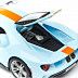 Коллекционная машина Bburago 1:32 Ford GT (18-43043) light blue