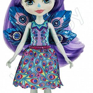 Кукла Enchantimals Сестрички с питомцами Пэттер и Пьера Павлина (HCF79 HCF83)