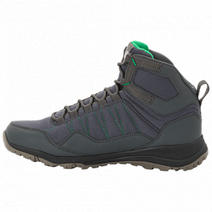 Ботинки мужские Jack Wolfskin Maze Texapore Mid M dark steel / green